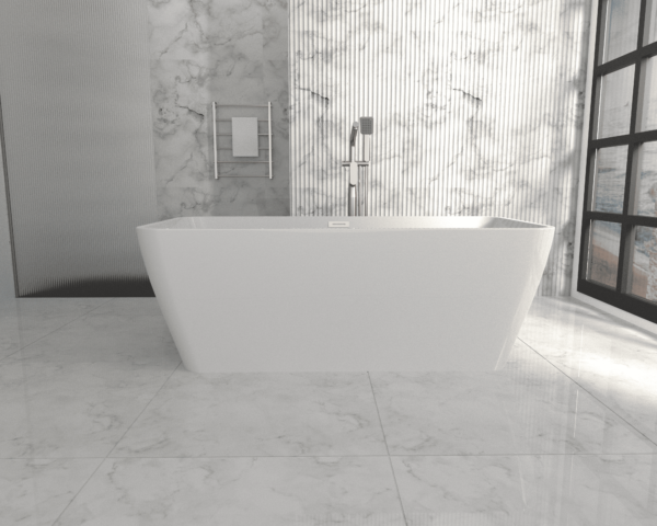 Aurora One Piece Free Standing Bath - White (Nof) 1700*790*600mm