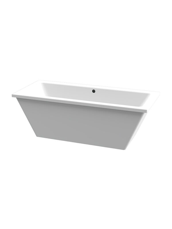 Madison One Piece Free Standing Bath - White 1695*750*565mm